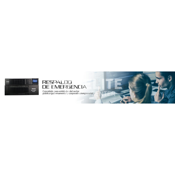 UPS en línea Forza FDC-210KMR, 10000VA, 10000W, Doble conversión en línea, LCD, USB / SNMP / RS-232 - - en Elite Center